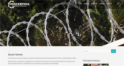 Desktop Screenshot of ironwall.com.br